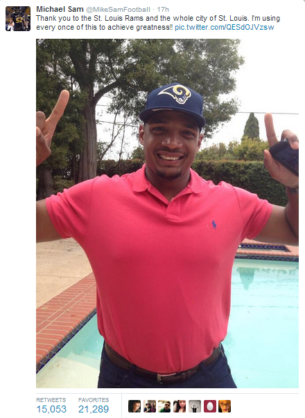 Michael Sam Draft Tweet