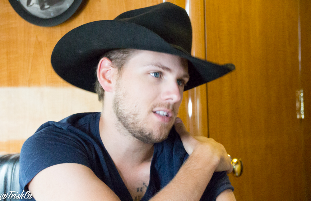 Brett Kissel Bus Interview Boots and Hearts 2014