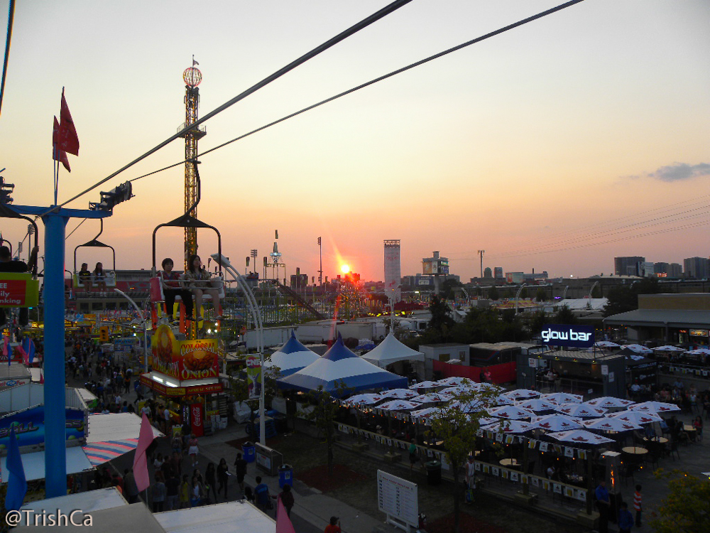 CNE 2013 Day 4 Overlooking the CNE