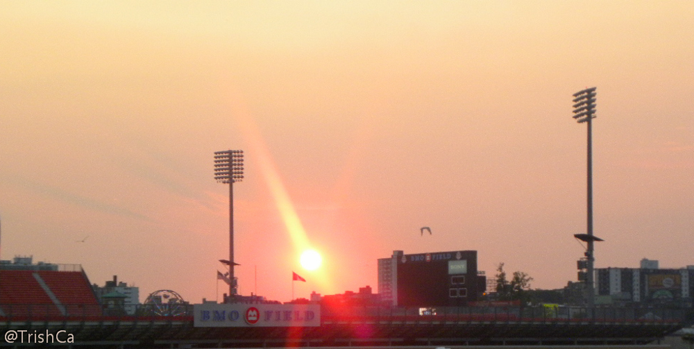 CNE 2013 Day 4 Sunset Over BMO Field