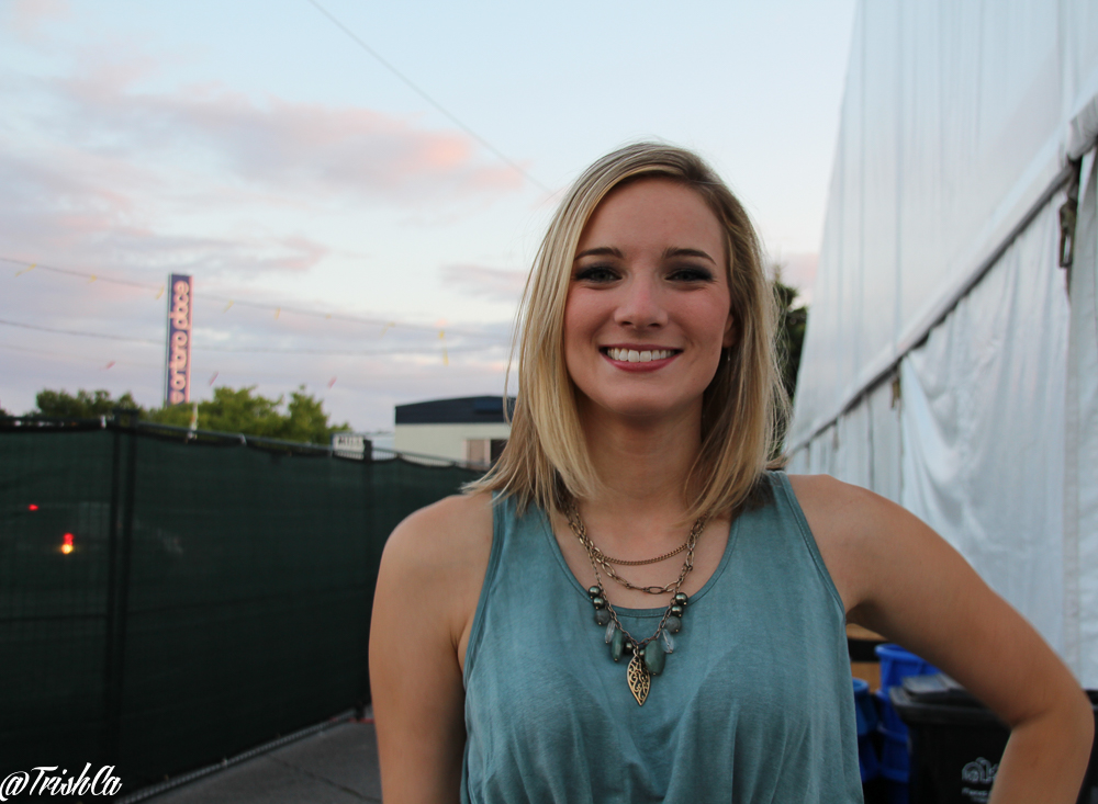 Leah Daniels Backstage CNE Northern Comfort Saloon 2014