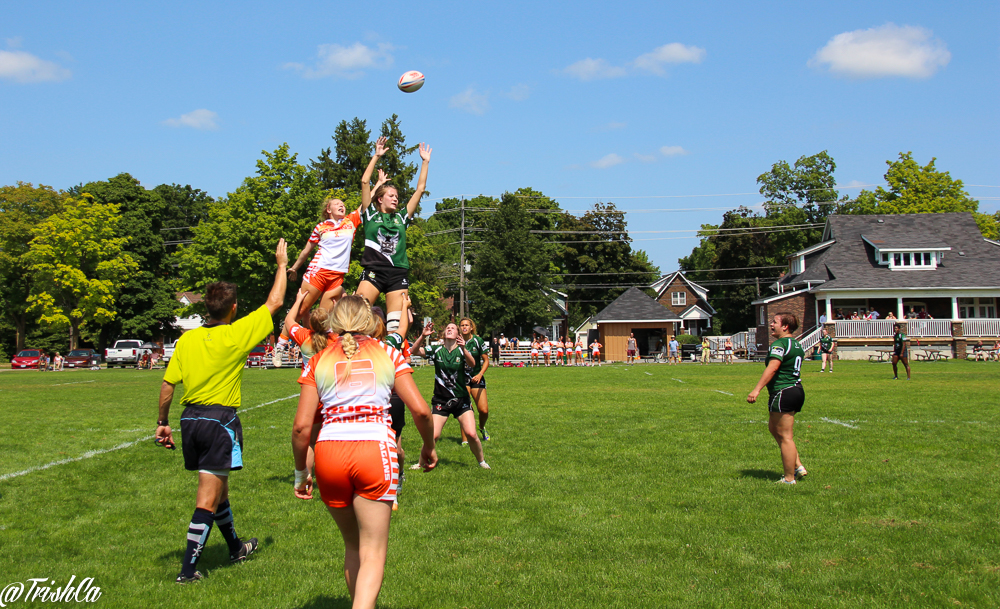 she's down - Markham Irish Canadian Rugby Club - Women's Fundraiser 