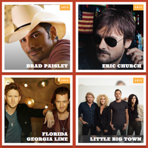 Boots and Hearts 2015 Headliners