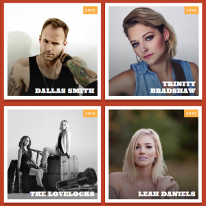 Boots and Hearts 2015 LineUp