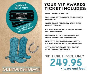 2015 CMAO Awards VIP Tickets