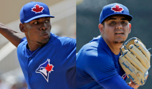 Miguel Castro Roberto Osuna 2015 Blue Jays