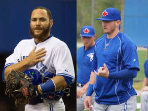 Russell Martin Josh Donaldson 2015 Blue Jays