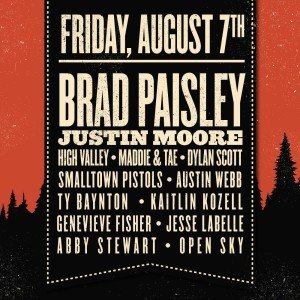 Boots and Hearts Friday Lineup 2015