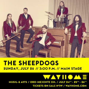 The Sheepdogs WayHome 2015