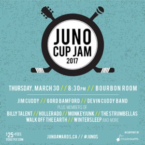 2017 JUNO Cup Jam poster
