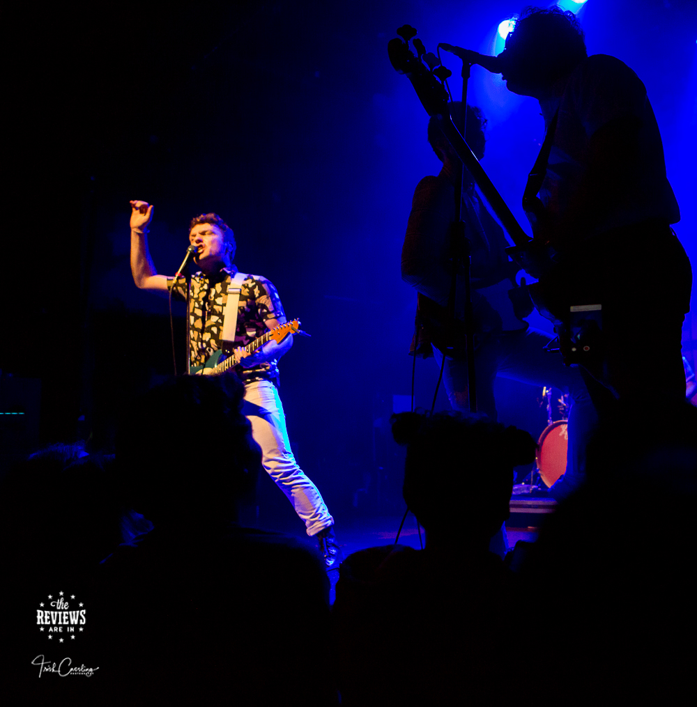 The Elwins at the Mod Club blue lights Matthew in the spotlight