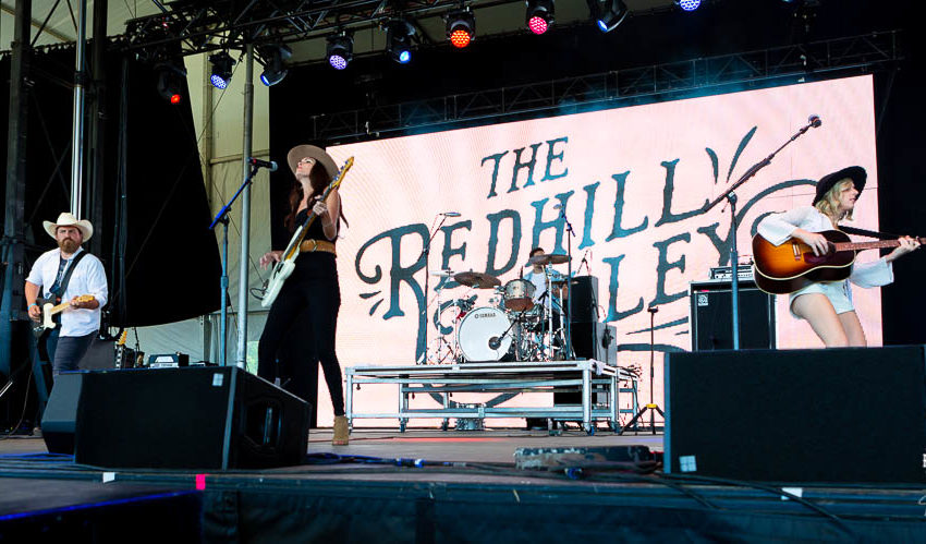 The Redhill Valleys on the Front Porch Stage at Boots and Hearts 2018