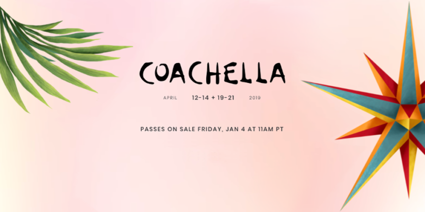 Coachella 2019 Announcement
