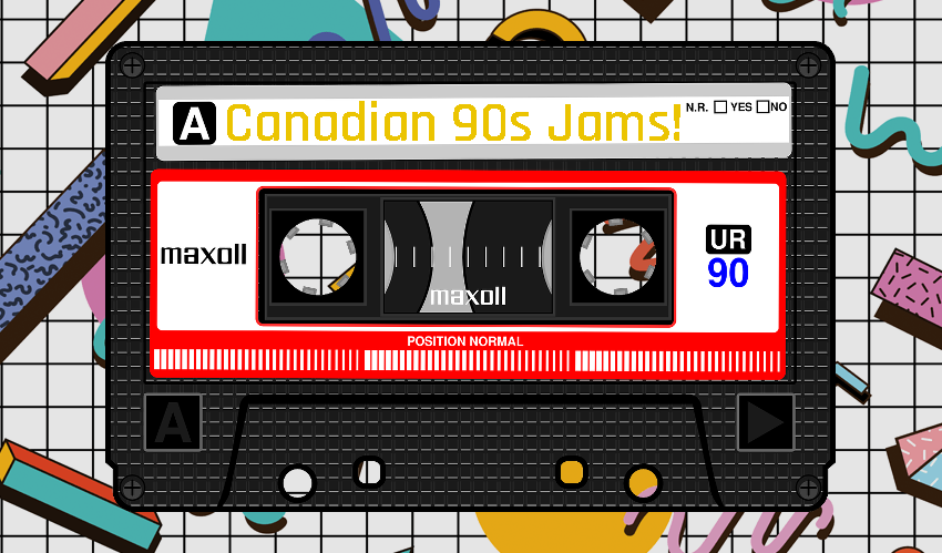 90s Canadian Music Quiz Feature Banner