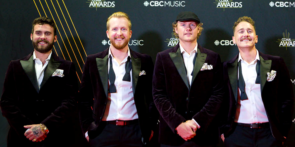 James Barker Band ccma red carpet feature