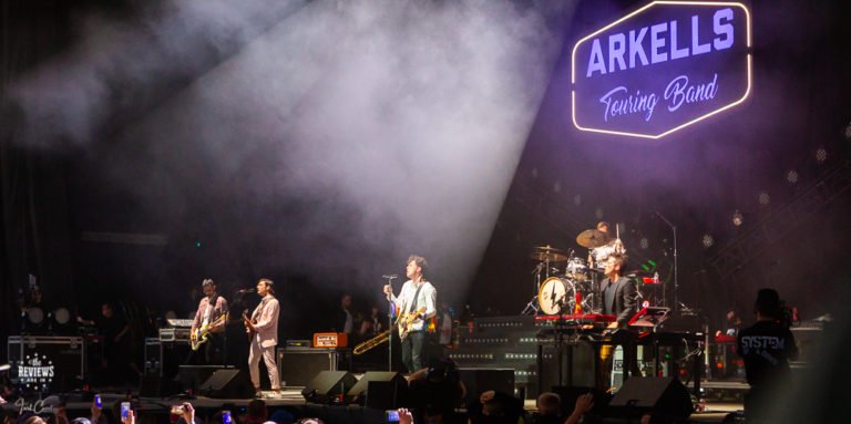 Arkells at the Budweiser Stage in Toronto shot by Trish Cassling