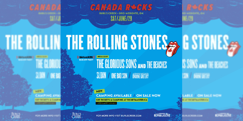 The Rolling Stones Burl's Creek Full Lineup Feature