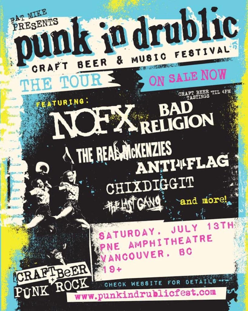 Punk in Drublic Vancouver poster