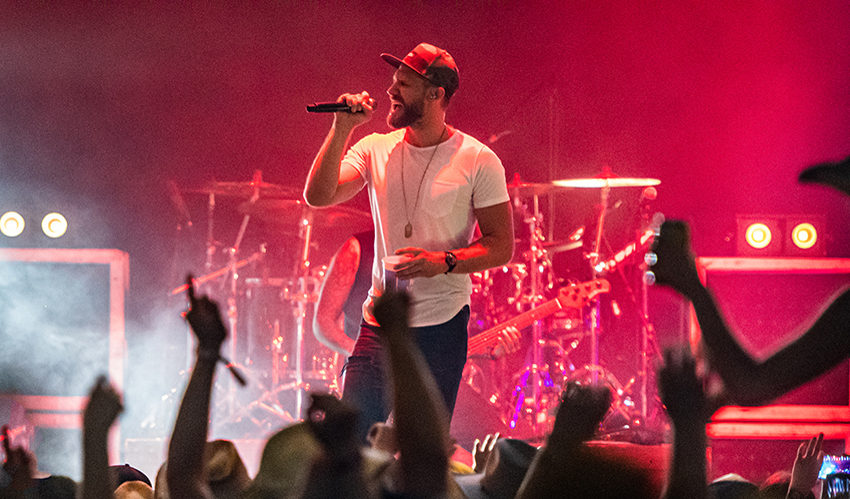 Chase Rice at Boots and Hearts 2019 Thursday Night shot by Whitney South - Feature