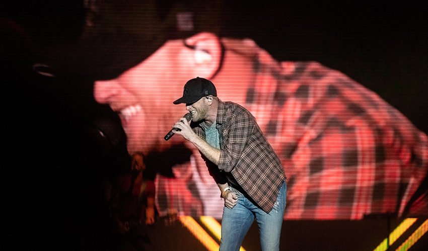 Cole Swindell at Boots and Hearts 2019, Friday Main Stage - shot by Whitney South