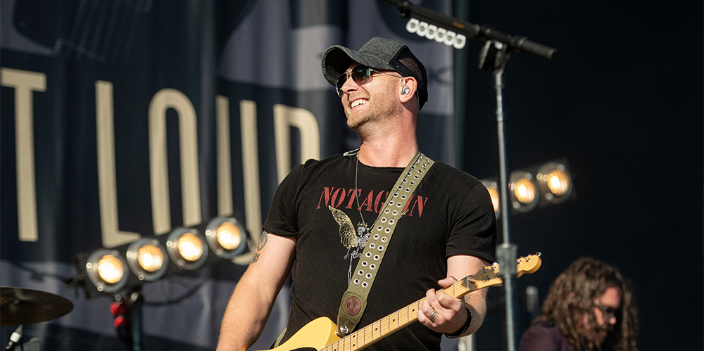 Tim Hicks at Boots and Hearts 2019, Sunday Main Stage - shot by Whitney South