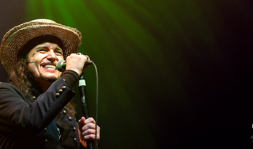 Adam Ant at Toronto's The Danforth Music Hall shot by Trish Cassling for thereviewsarein.com