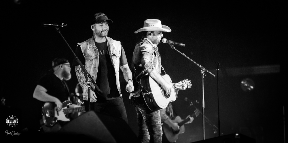Dean Brody and Dallas Smith - Friends Don't Let Friends Tour Alone at Toronto's Budweiser Stage shot by Trish Cassling for thereviewsarein.com FEATURE