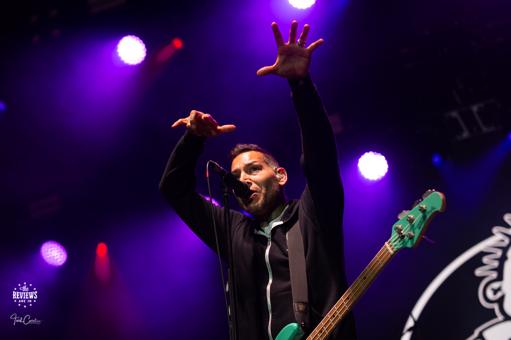 MxPx in London at Parkjam 2019 shot by Trish Cassling for thereviewsarein.com