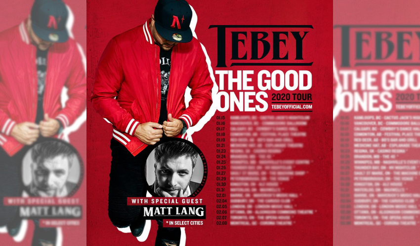 Tebey The Good Ones Tour Feature