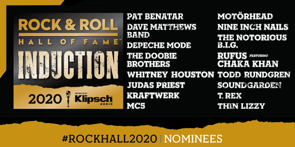 Rock and Roll Hall of Fame 2020 Nominees Feature