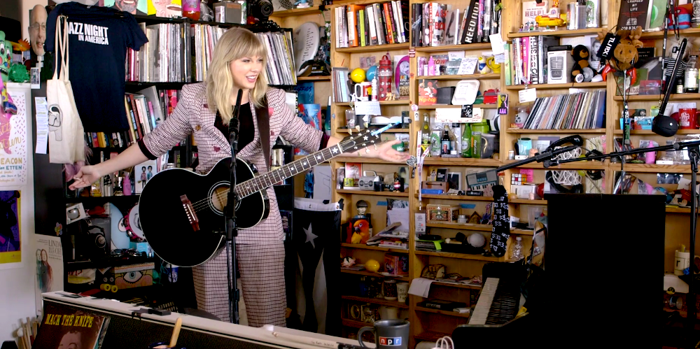 10 Takeaways From Taylor Swift S Tiny Desk Concert Thereviewsarein