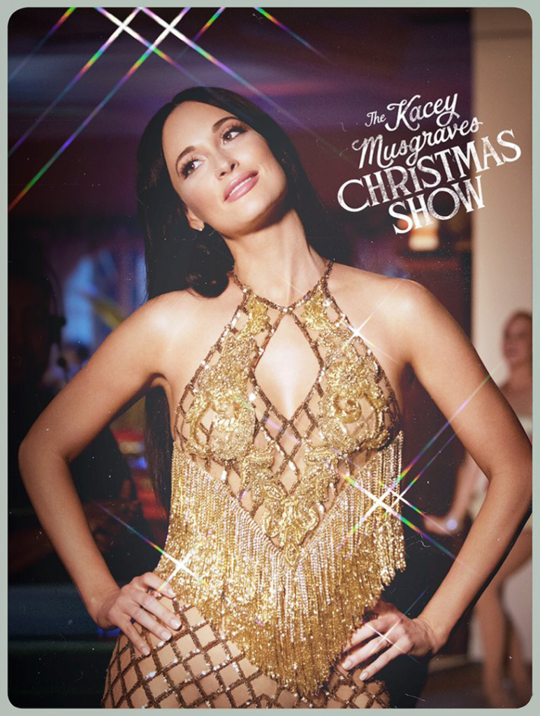 Kacey Musgraves Christmas Show Amazon Prime Promo Image via Twitter