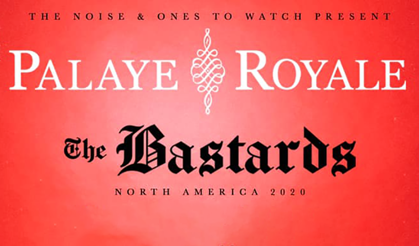 Palaye Royale 2020 North American Tour Poster Feature