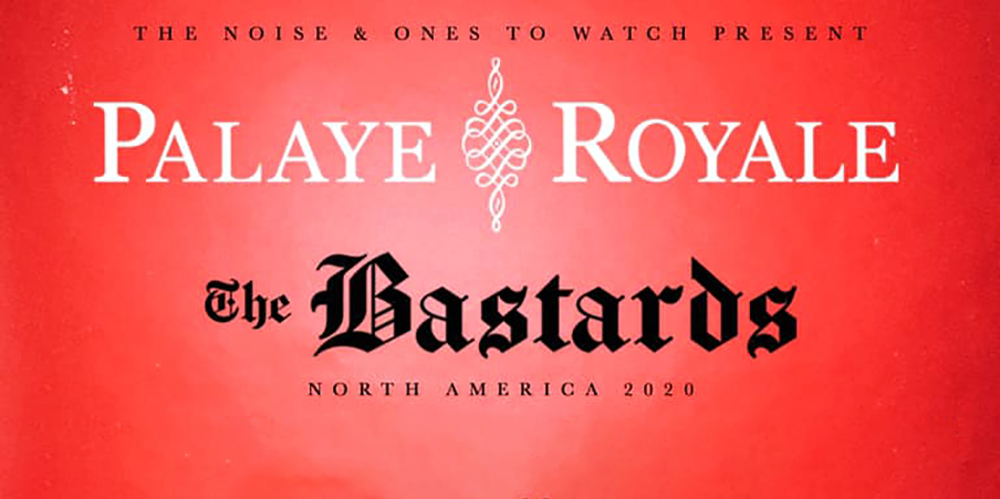 Palaye Royale 2020 North American Tour Poster Feature