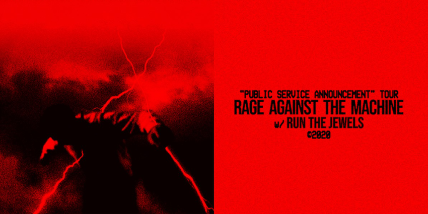 Rage Against The Machine 2020 Public Service Announcement Tour Announcement Feature