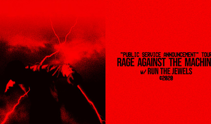 Rage Against The Machine 2020 Public Service Announcement Tour Announcement Feature