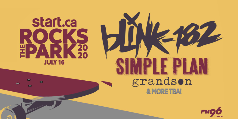 Start ca Rocks The Park July 16 2020 blink 182 Simple Plan Feature