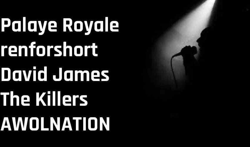 New Music Spotlight Palaye Royale, renforshort, David James, The Killers, and AWOLNATION