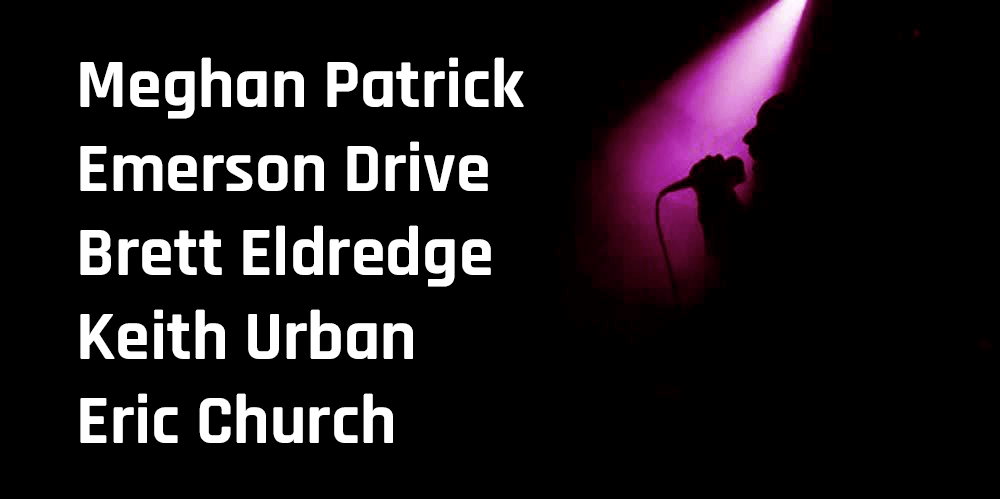 New Music Spotlight Meghan Patrick, Emerson Drive, Brett Eldredge, Keith Urban and Eric Church