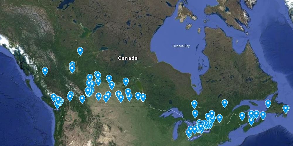 Canadian Country Music Map feature September 15 2020