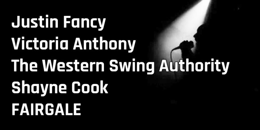 New Music Spotlight-white-1000x499 Justin Fancy, Victoria Anthony, The Western Swing Authority, Shayne Cook, and FAIRGALE