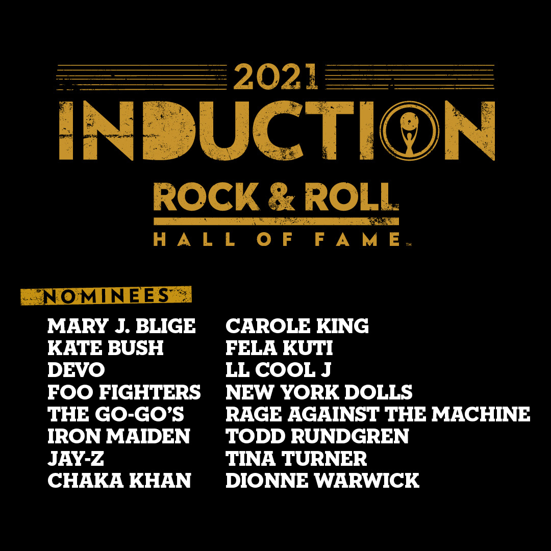 2021 Rock & Roll Hall of Fame Nominees, Fan Voting Open thereviewsarein