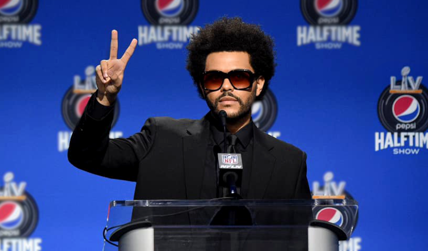 The Weeknd Super Bowl LV Musical Prop Bets Feature