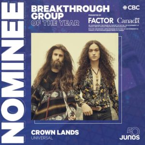 Breakthrough Group Crown Lands Junos 2021