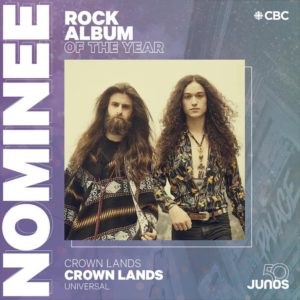 Rock Album Junos Crown Lands 2021