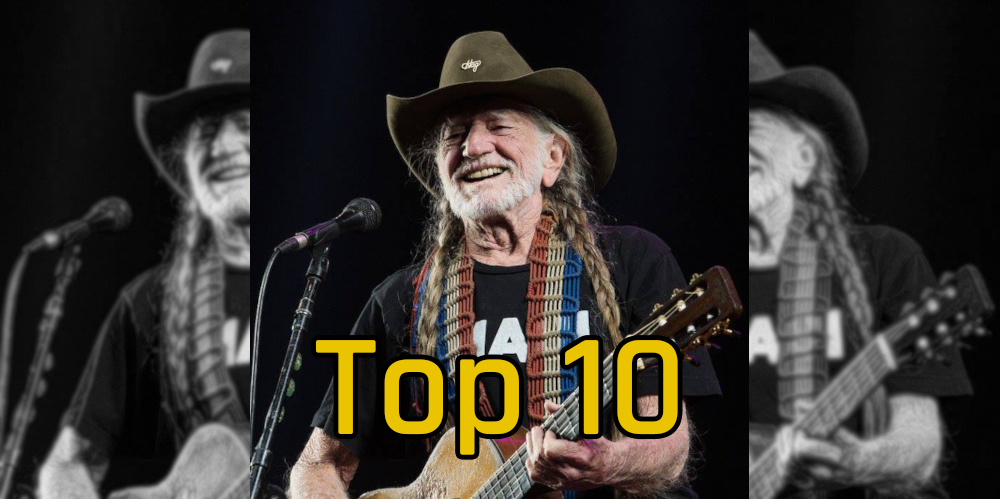 Willie Nelson Top 10 - By The Numbers | thereviewsarein
