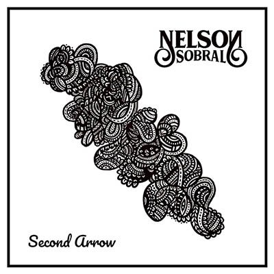 Nelson Sobral Second Arrow Album Art - beautiful black design on white background