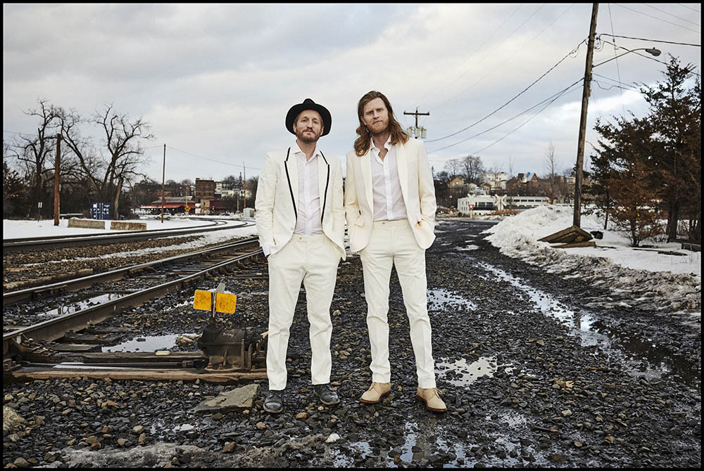 The Lumineers - Photo credit- Danny Clinch | L TO R- Jeremiah Fraites, Wesley Schultz 1000x